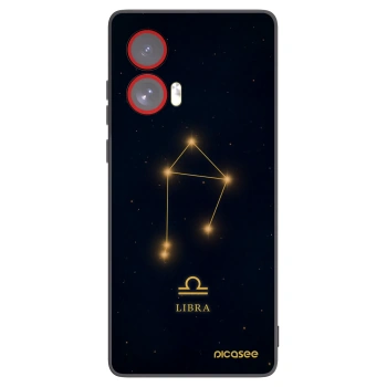 Picasee crna silikonska maskica za Motorola Edge 50 Fusion - LIBRA