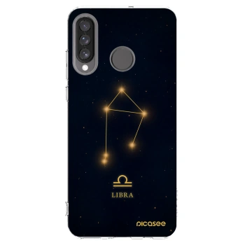 Picasee silikonska prozirna maskica za Huawei P30 Lite - LIBRA