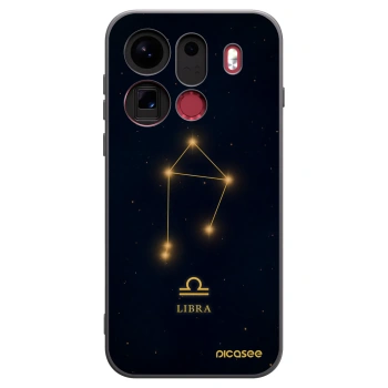 Picasee crna silikonska maskica za OPPO Find X9 Pro - LIBRA
