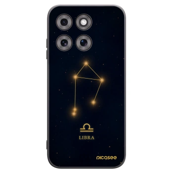 Picasee crna silikonska maskica za Motorola Moto G77 - LIBRA
