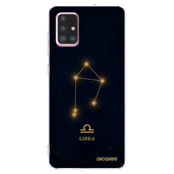 Picasee silikonska prozirna maskica za Samsung Galaxy A71 A715F - LIBRA