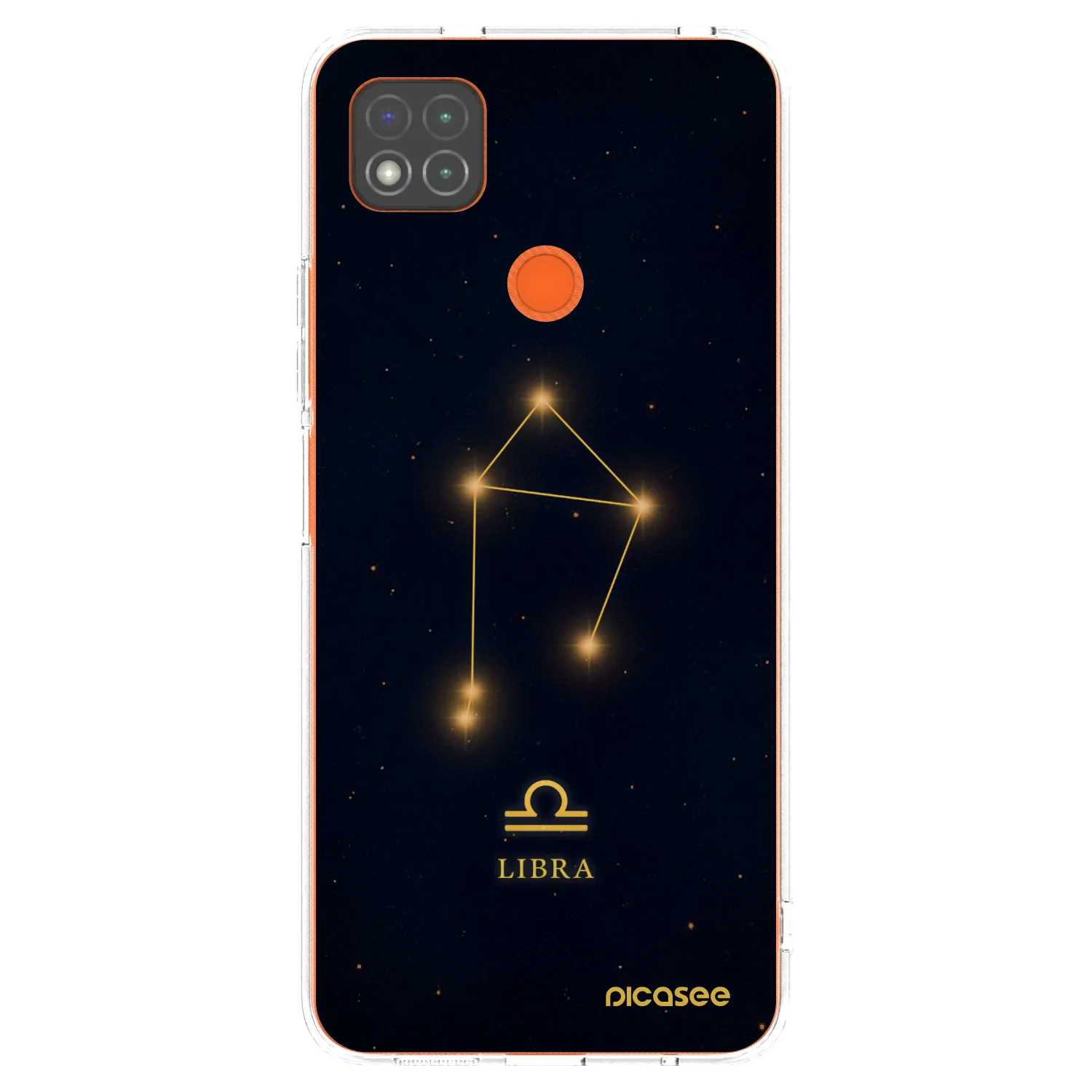 Picasee silikonska prozirna maskica za Xiaomi Redmi 9C - LIBRA