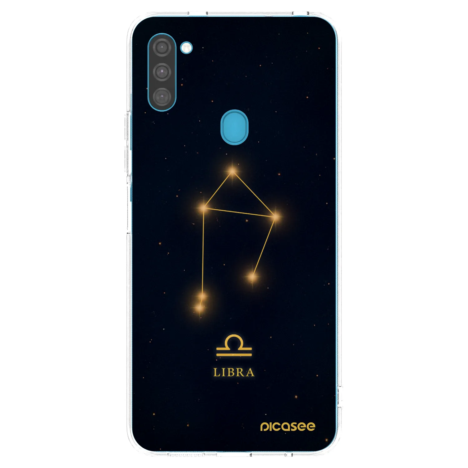 Picasee silikonska prozirna maskica za Samsung Galaxy M11 - LIBRA