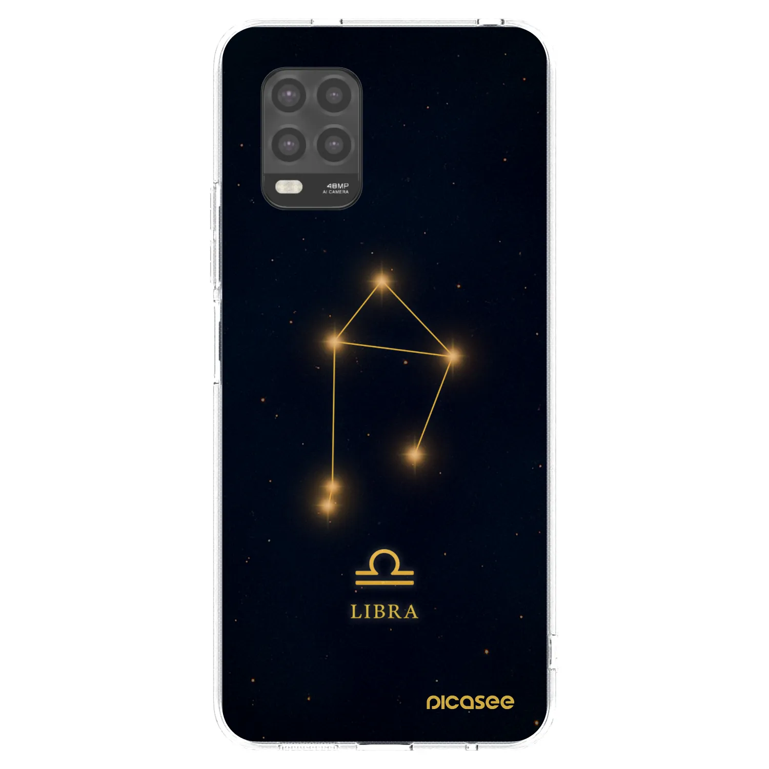 Picasee silikonska prozirna maskica za Xiaomi Mi 10 Lite - LIBRA