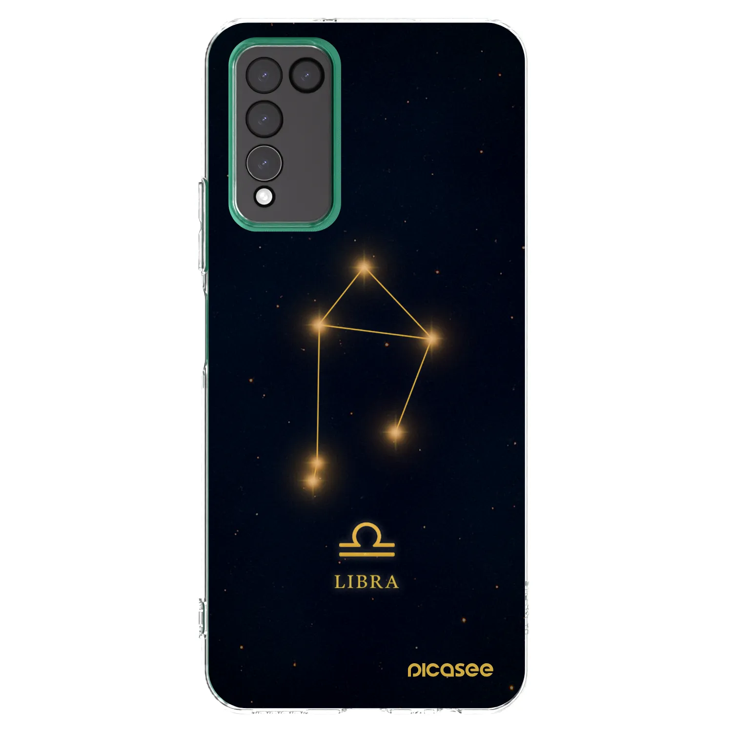 Picasee silikonska prozirna maskica za Honor 10X Lite - LIBRA