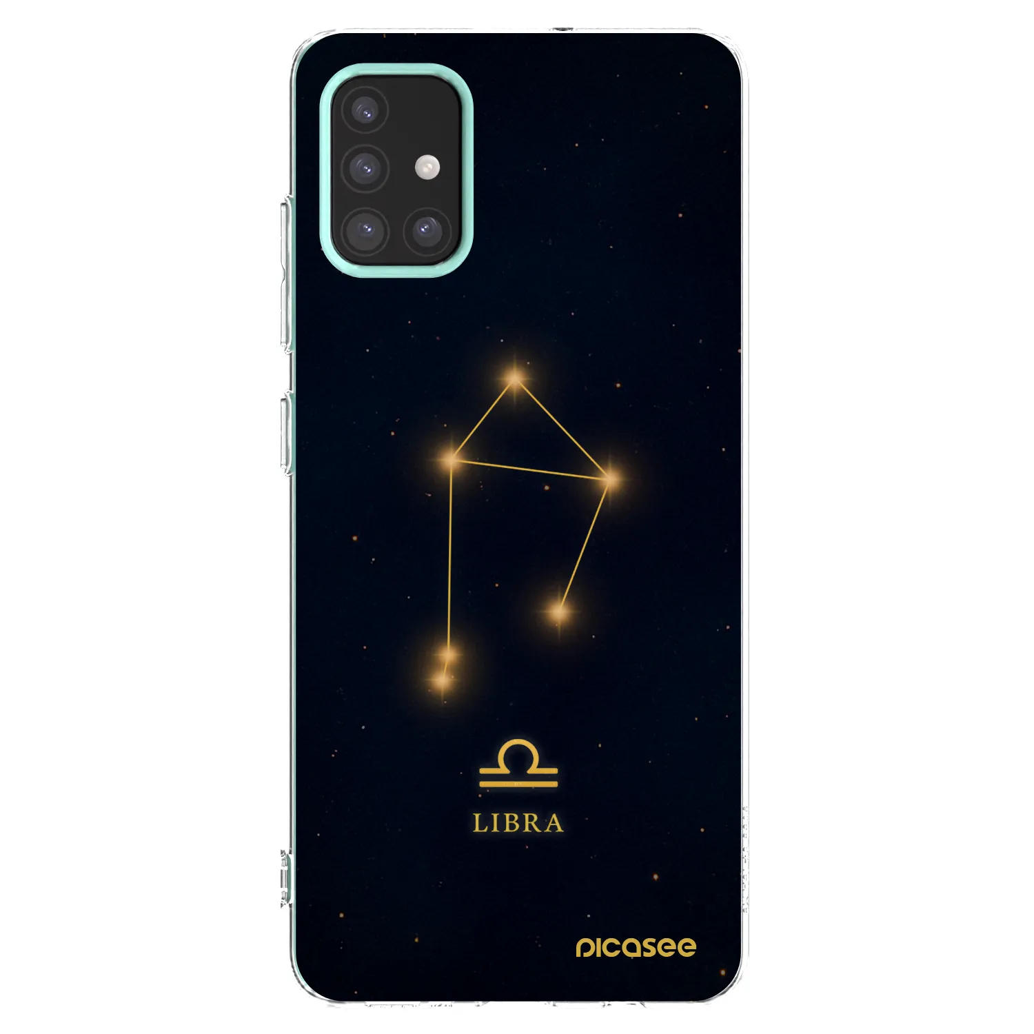 Picasee silikonska prozirna maskica za Samsung Galaxy M31s - LIBRA