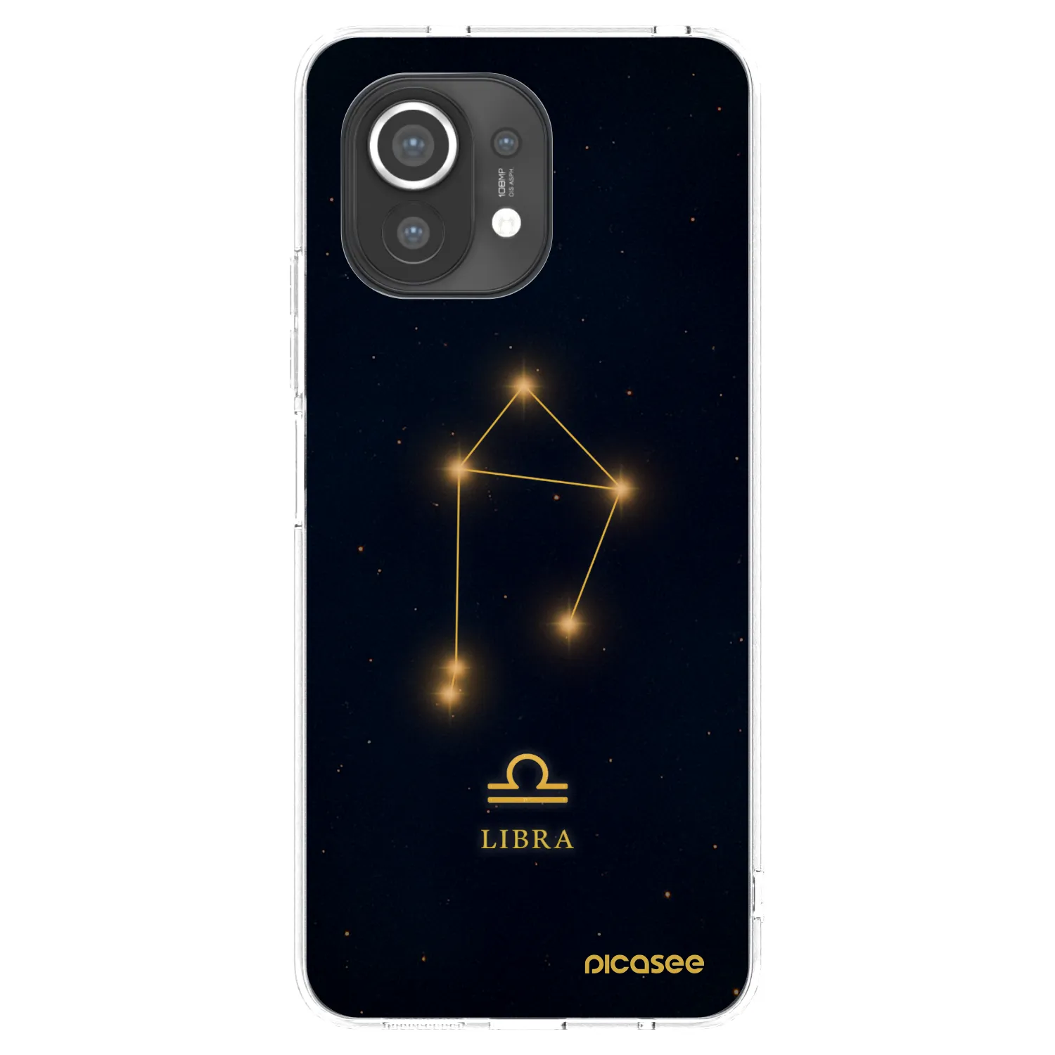 Picasee silikonska prozirna maskica za Xiaomi Mi 11 - LIBRA