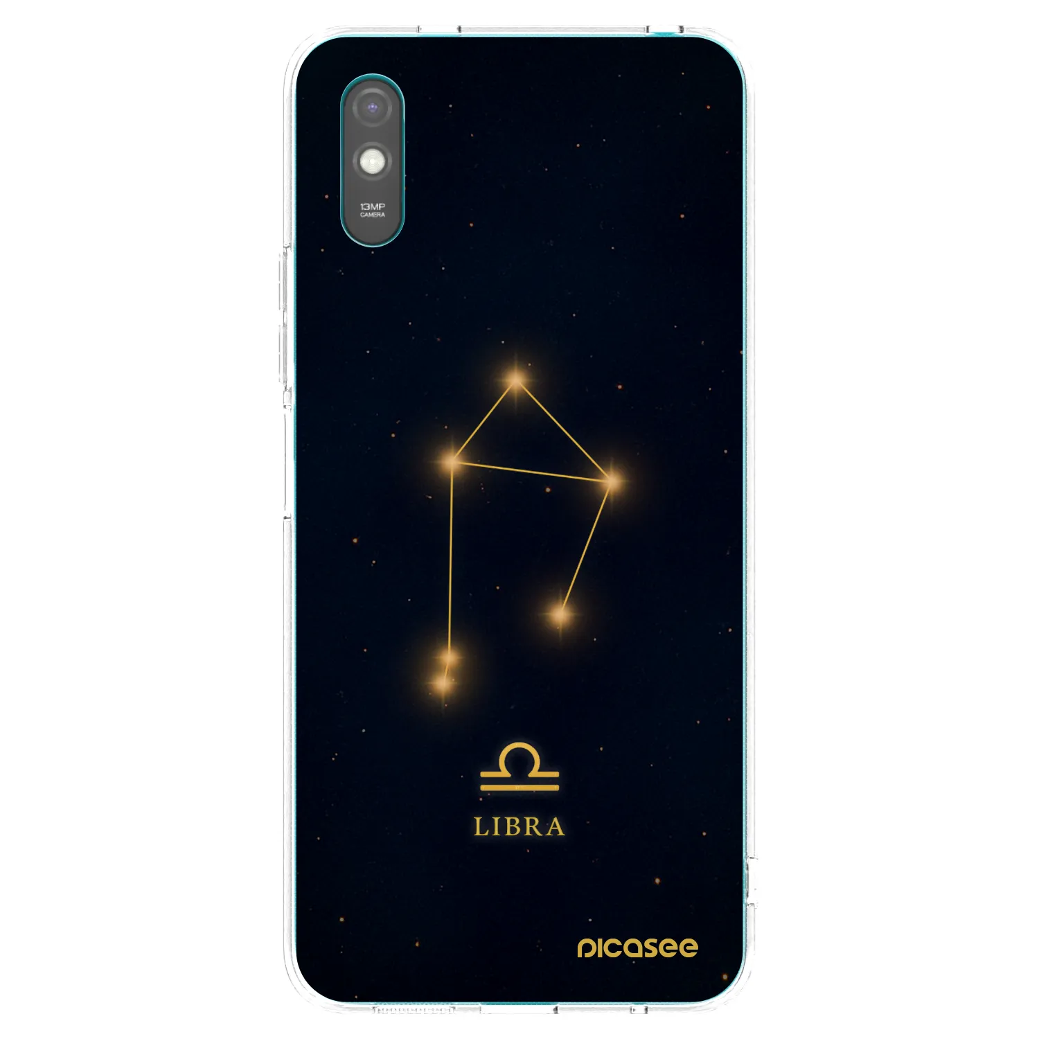 Picasee silikonska prozirna maskica za Xiaomi Redmi 9AT - LIBRA