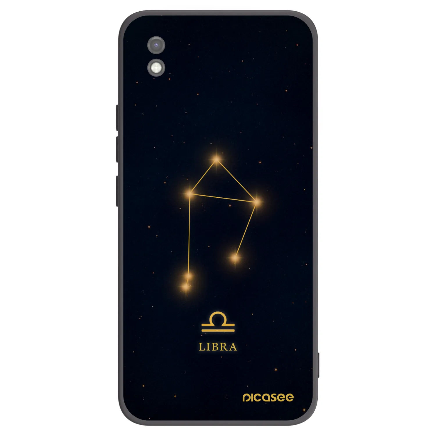 Picasee crna silikonska maskica za Xiaomi Redmi 9AT - LIBRA