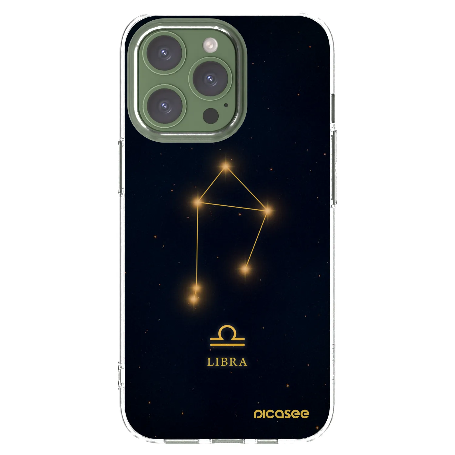 Picasee silikonska prozirna maskica za Apple iPhone 13 Pro - LIBRA