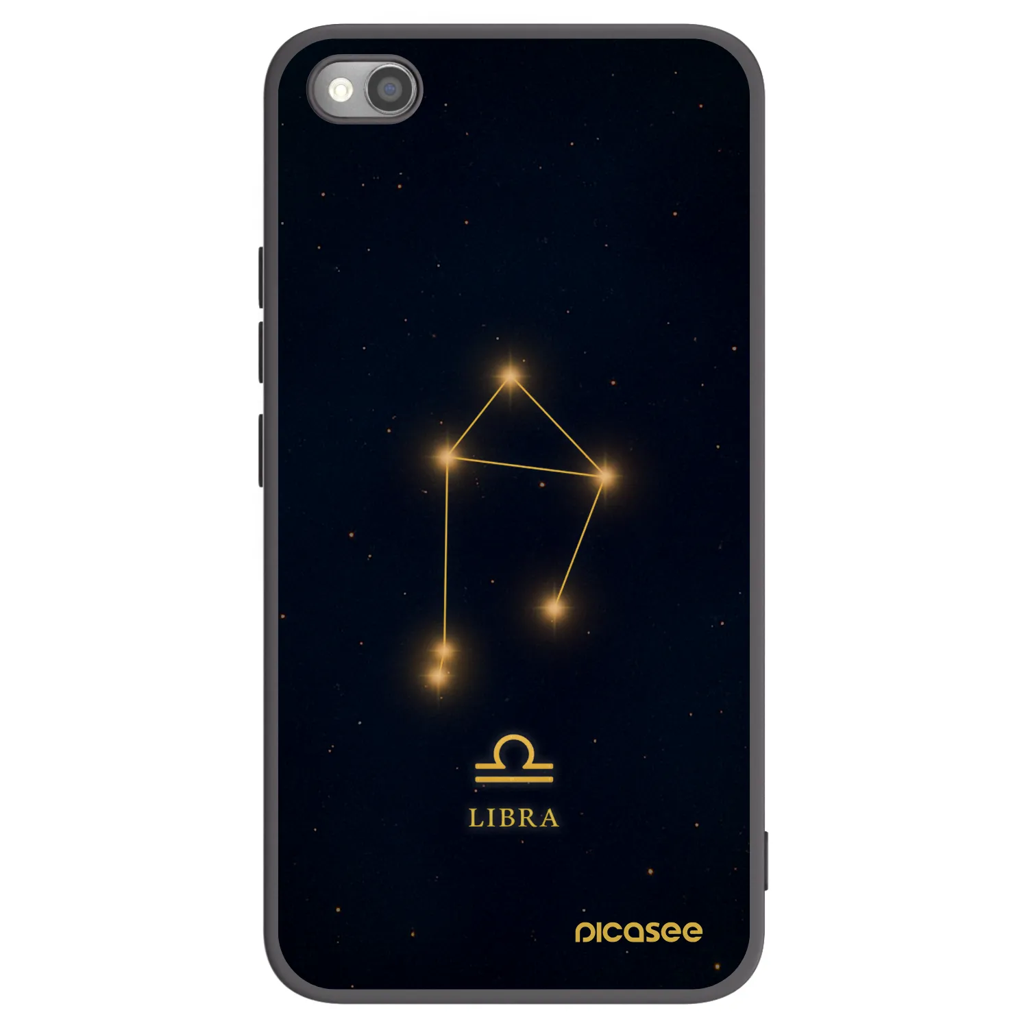 Picasee crna silikonska maskica za Xiaomi Redmi Note 11S 5G - LIBRA