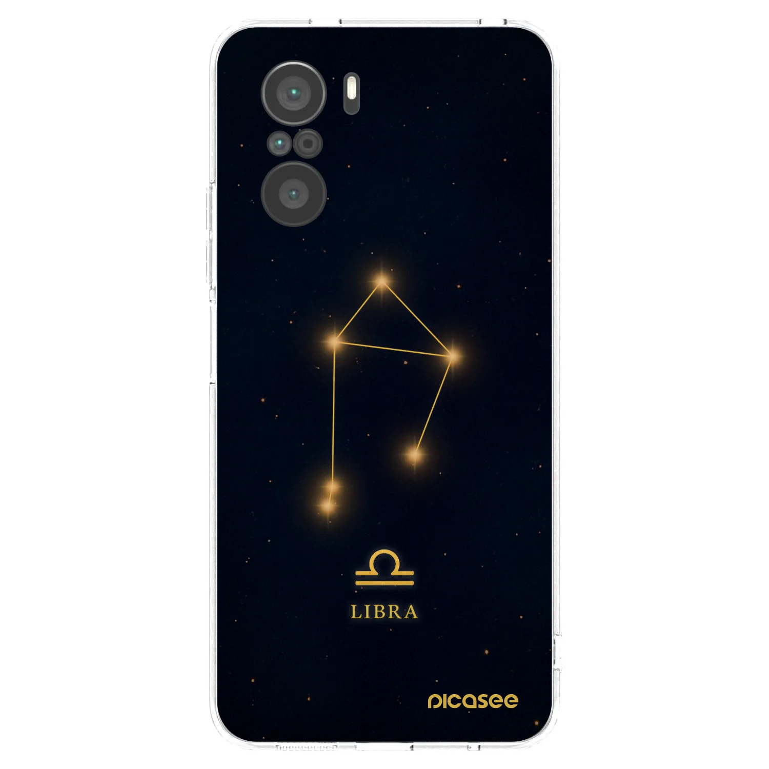 Picasee silikonska prozirna maskica za Xiaomi Poco F3 - LIBRA