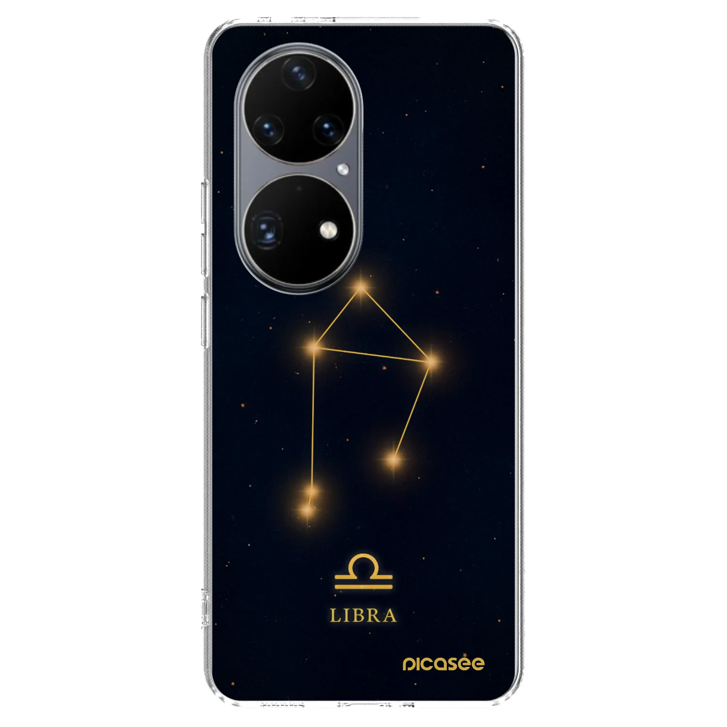 Picasee silikonska prozirna maskica za Huawei P50 - LIBRA
