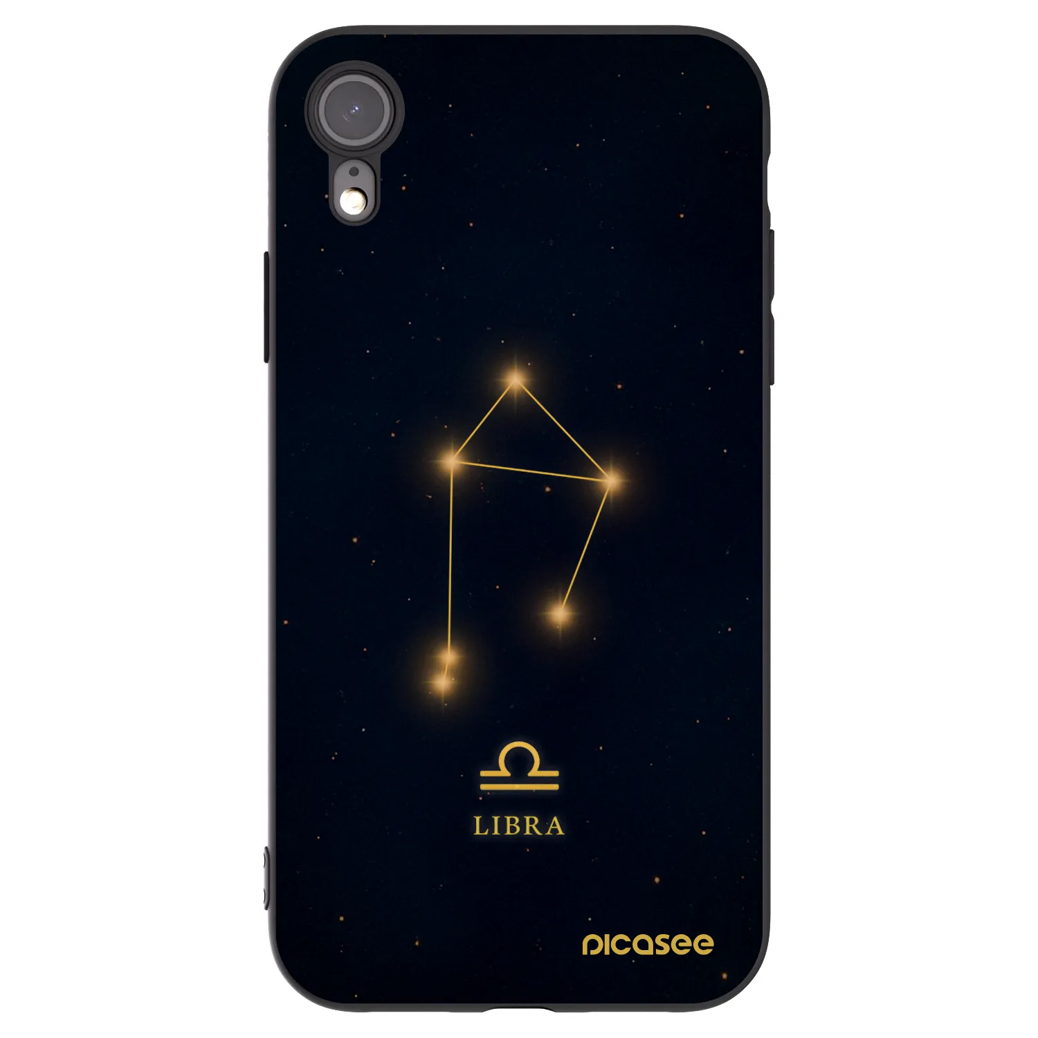 Picasee crna silikonska maskica za Apple iPhone 6 Plus/6S Plus - LIBRA