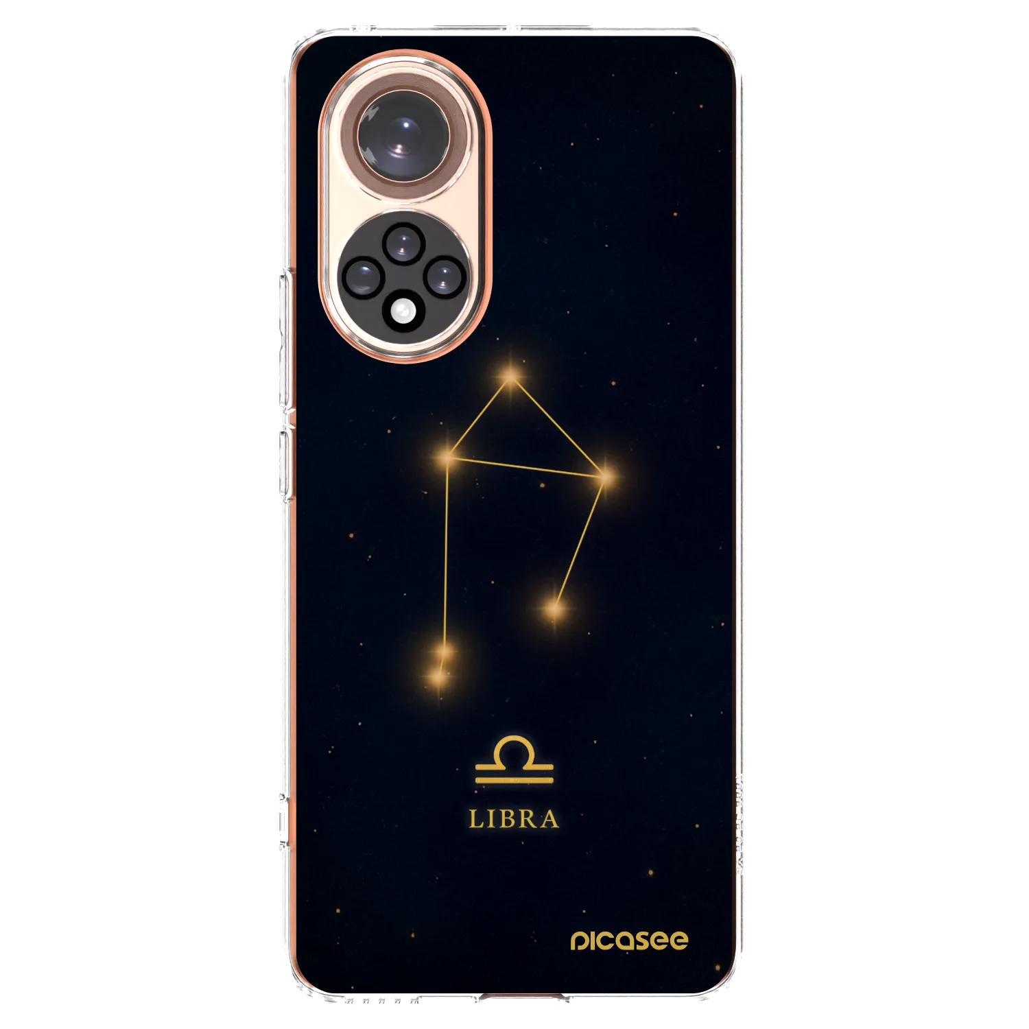 Picasee silikonska prozirna maskica za Honor 50 5G - LIBRA