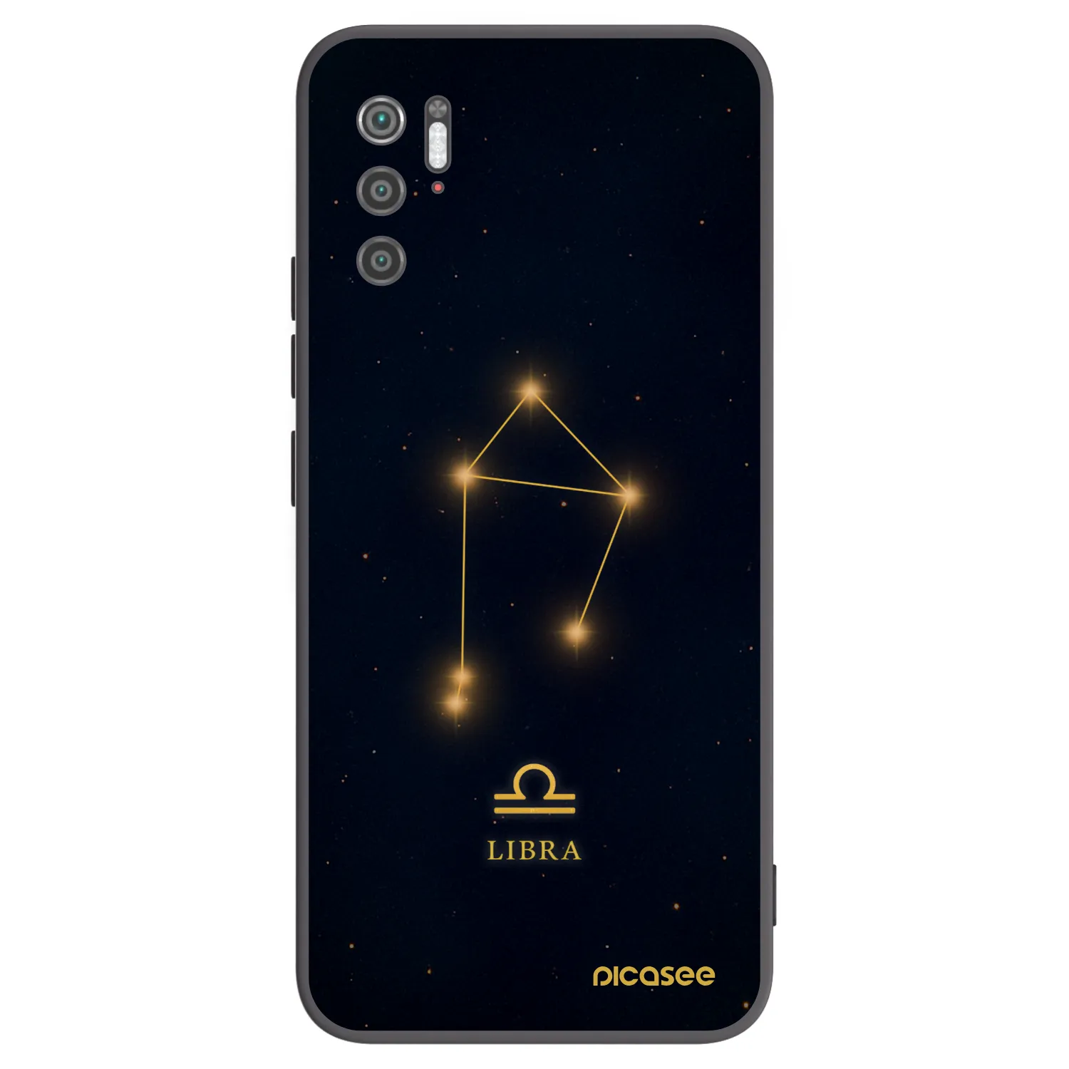 Picasee crna silikonska maskica za Xiaomi Poco M3 Pro 5G - LIBRA