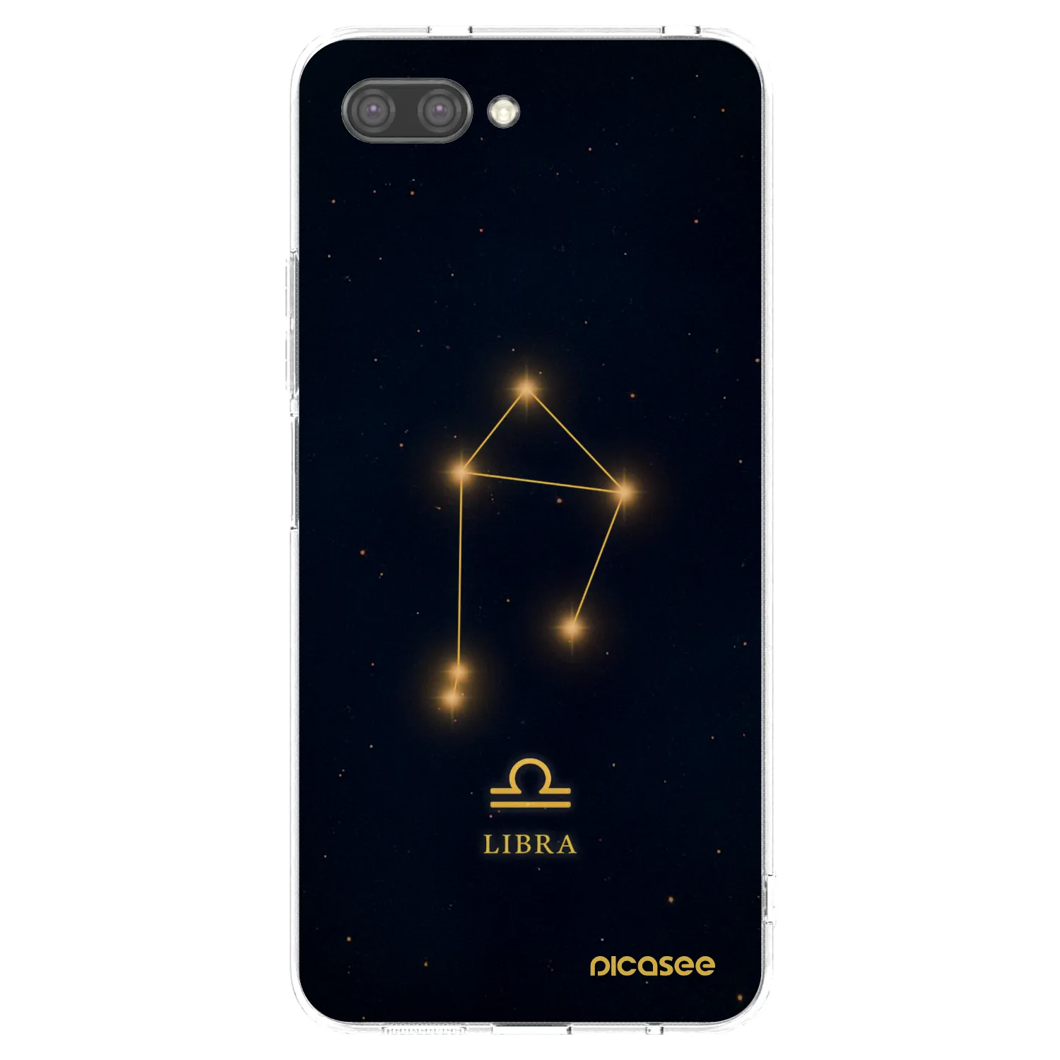 Picasee silikonska prozirna maskica za Honor 10 - LIBRA