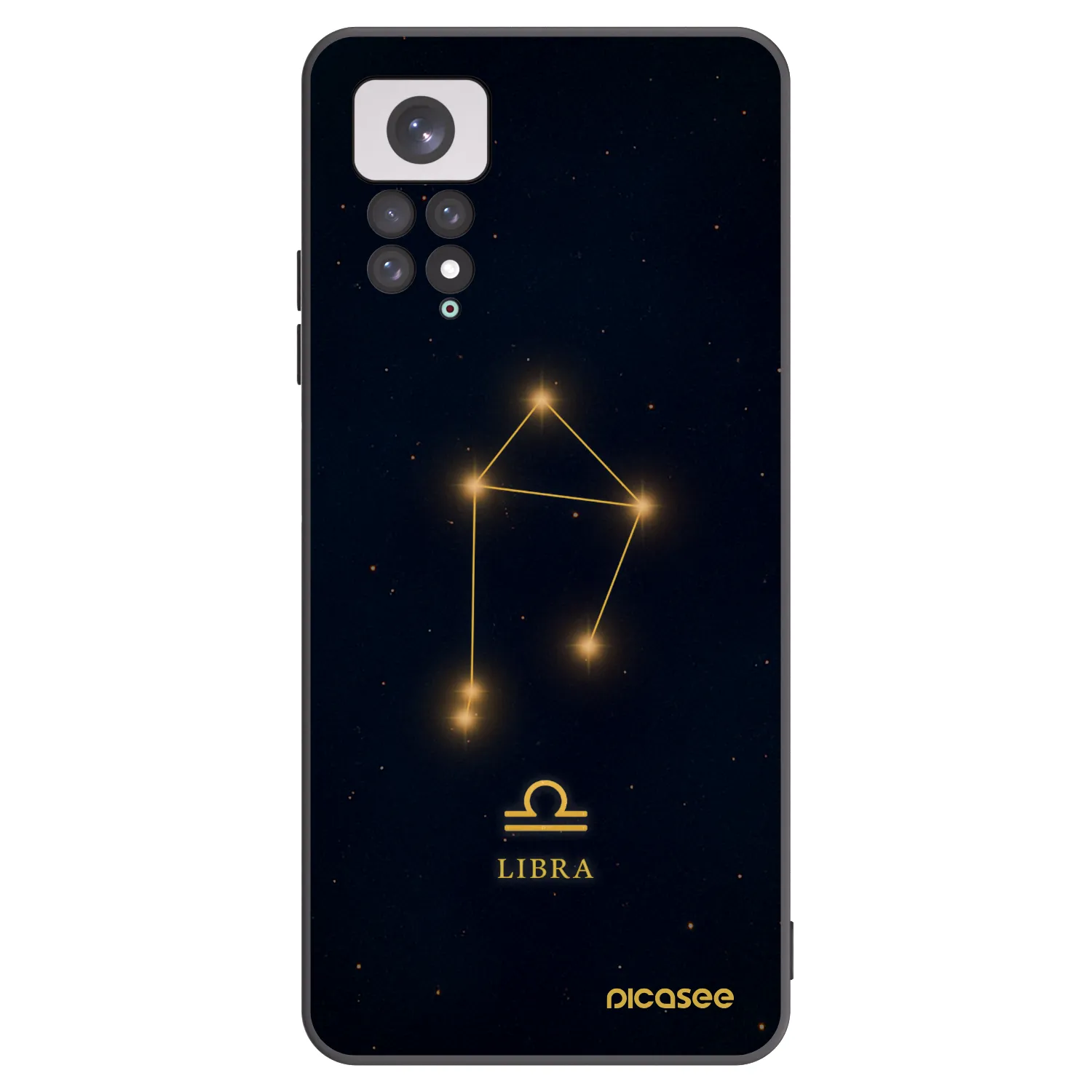 Picasee crna silikonska maskica za Xiaomi Redmi Note 11 - LIBRA