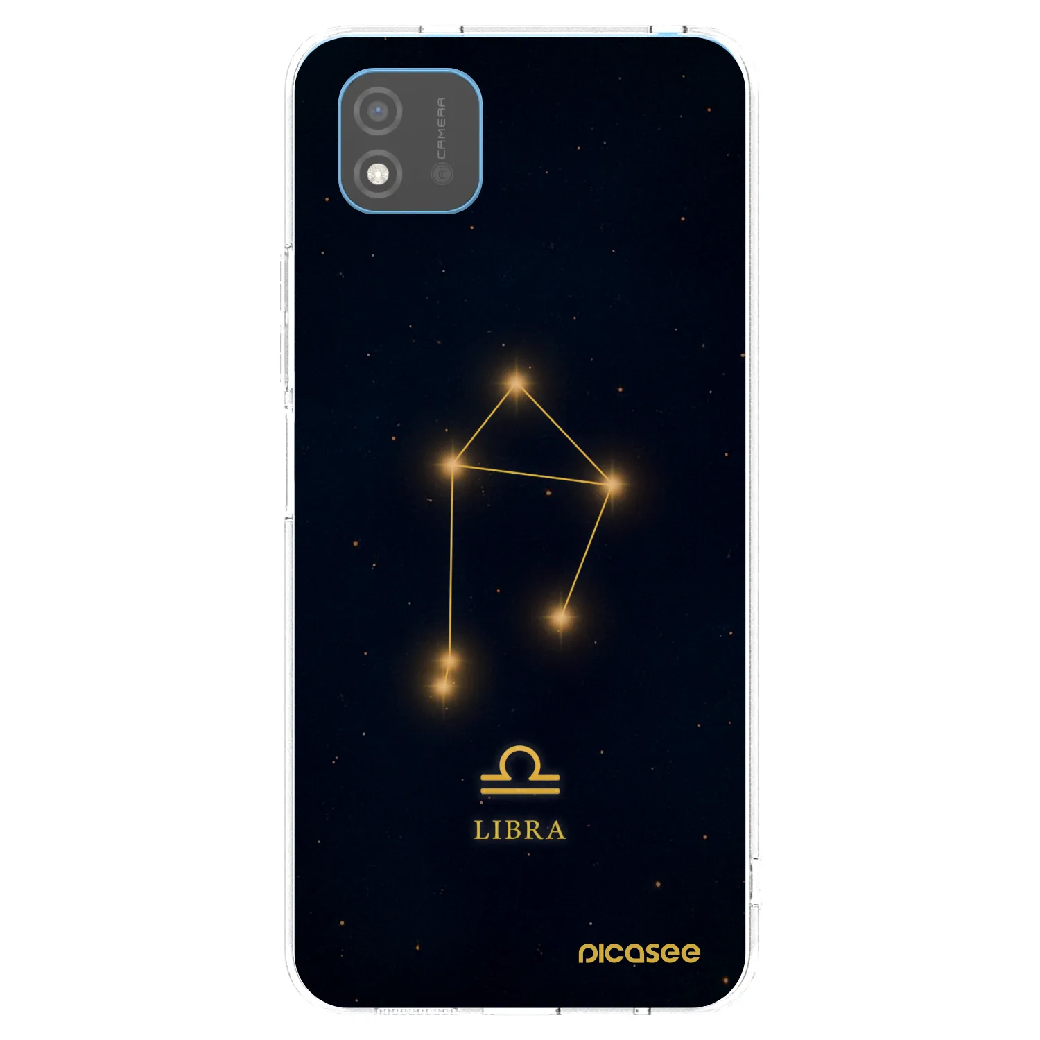 Picasee silikonska prozirna maskica za Realme C11 (2021) - LIBRA