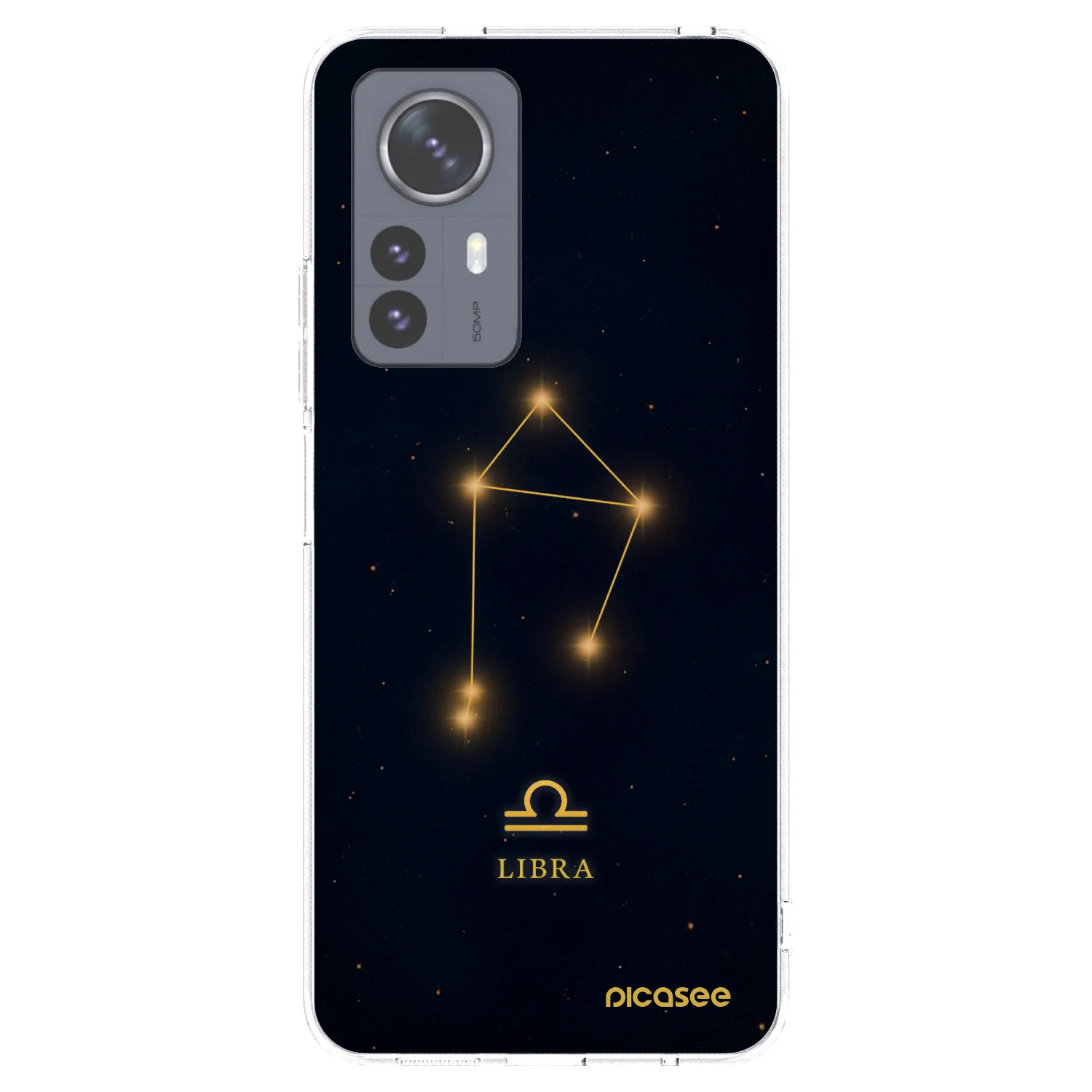 Picasee silikonska prozirna maskica za Xiaomi 12 Pro - LIBRA