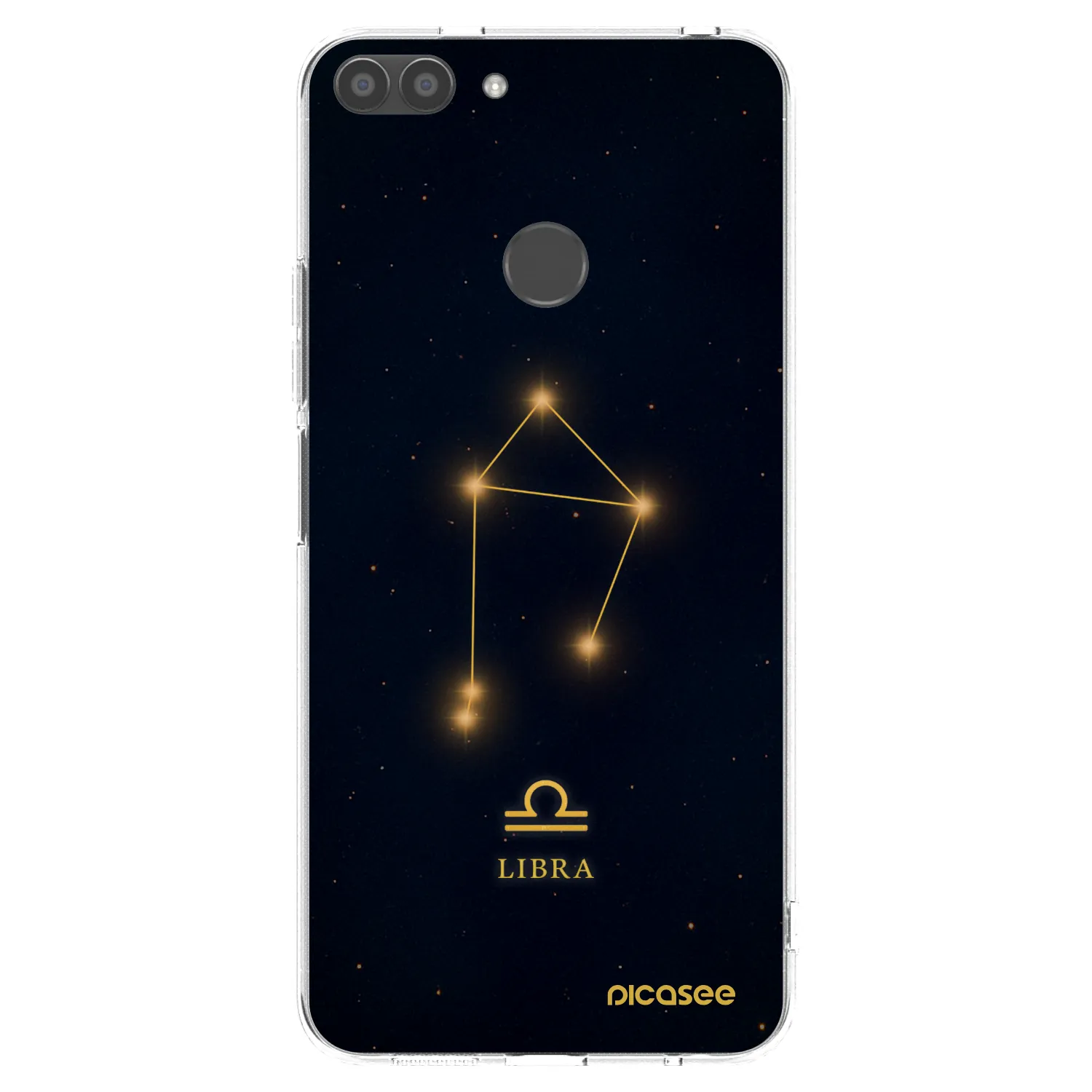 Picasee silikonska prozirna maskica za Huawei P Smart - LIBRA