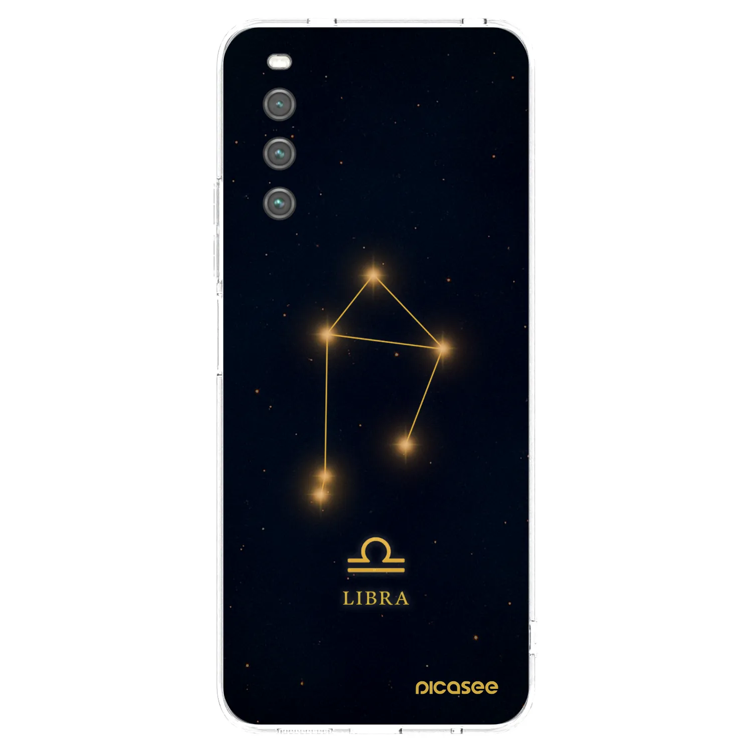 Picasee silikonska prozirna maskica za Sony Xperia 10 IV 5G - LIBRA