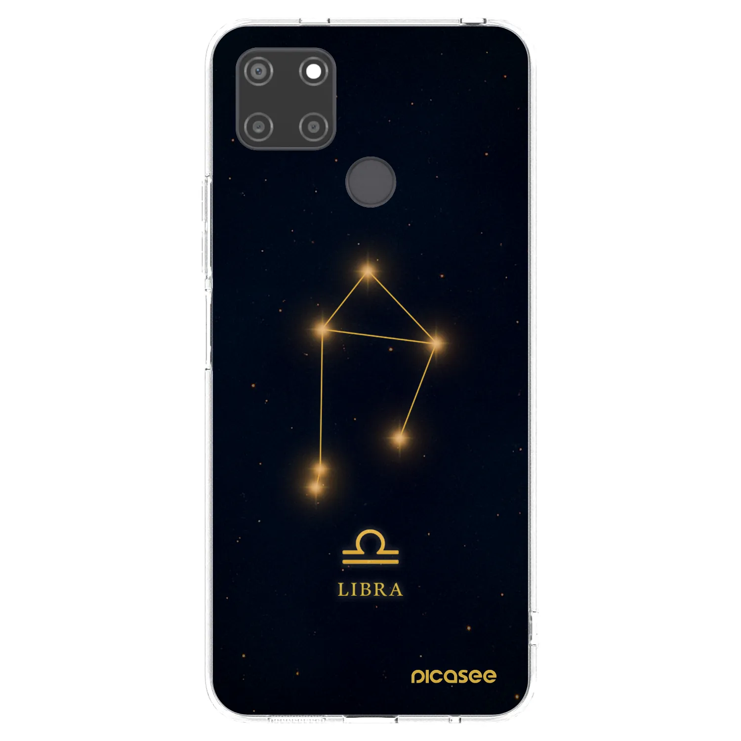 Picasee silikonska prozirna maskica za Realme C21Y - LIBRA