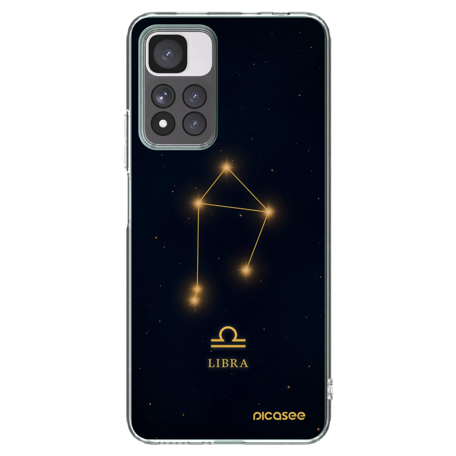 Picasee silikonska prozirna maskica za Xiaomi Redmi Note 11 Pro+ 5G - LIBRA