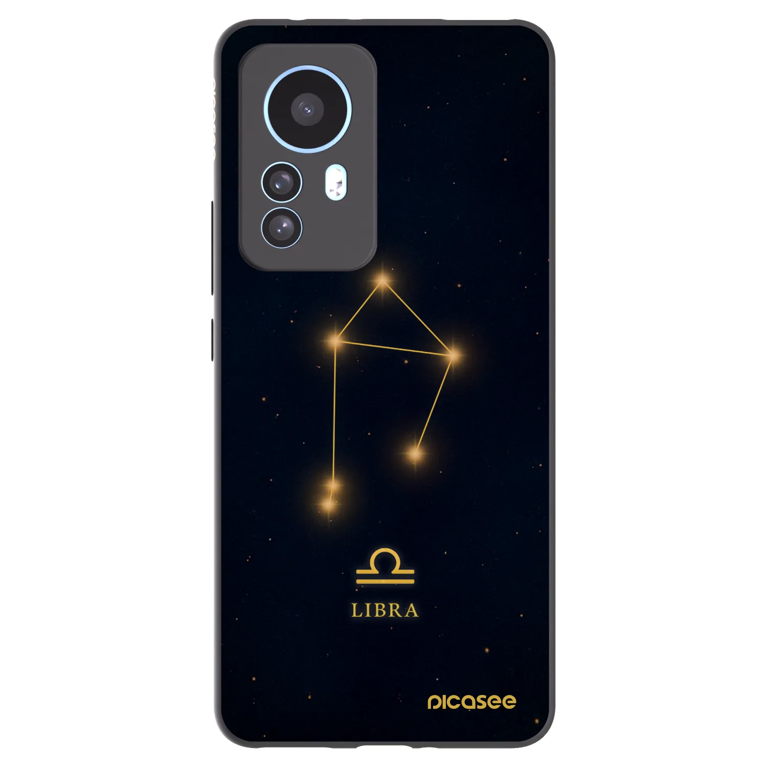Picasee crna silikonska maskica za Xiaomi 12T - LIBRA
