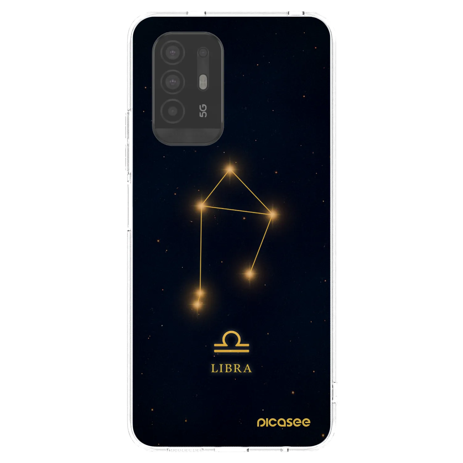 Picasee silikonska prozirna maskica za OPPO A94 5G - LIBRA