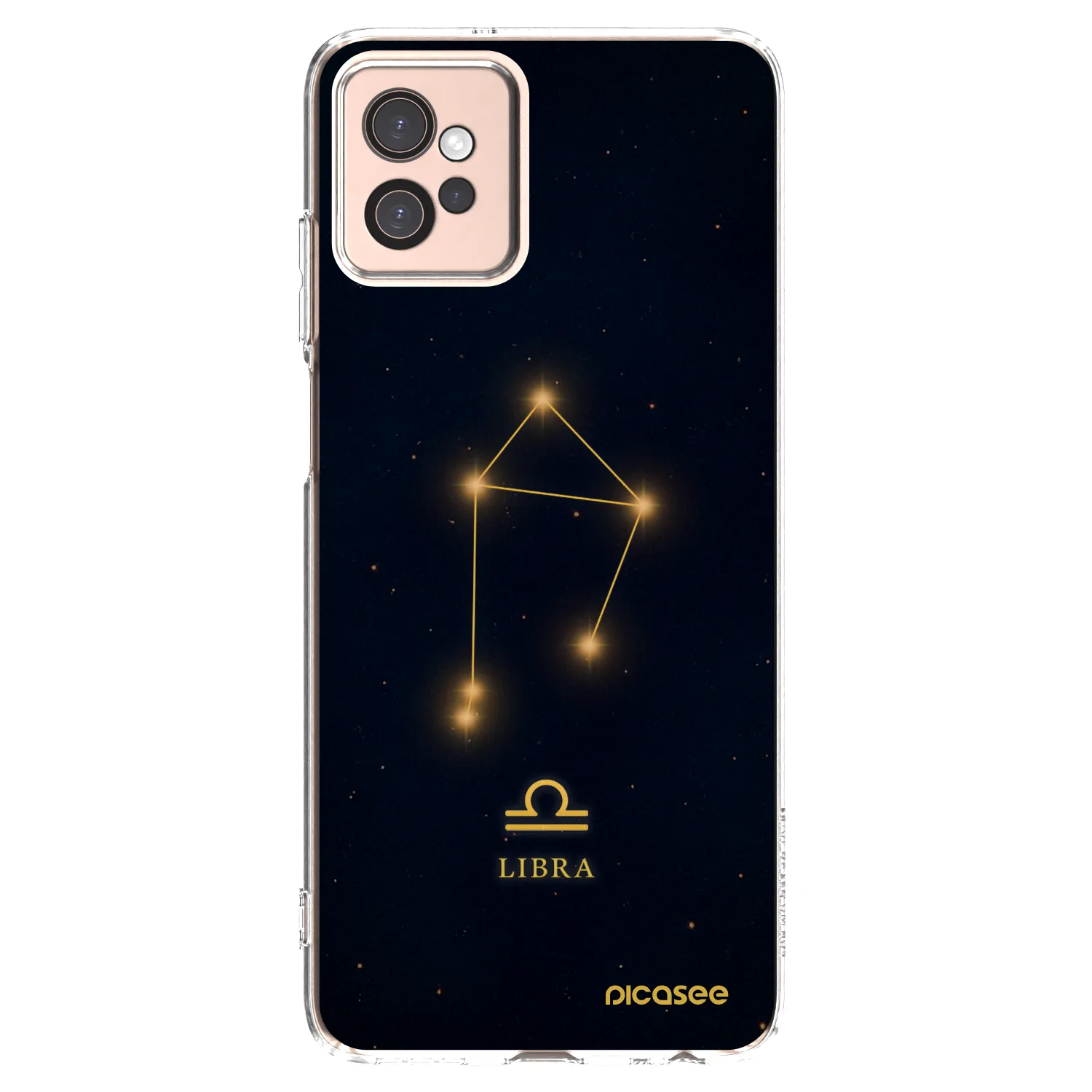 Picasee silikonska prozirna maskica za Motorola Moto G32 - LIBRA