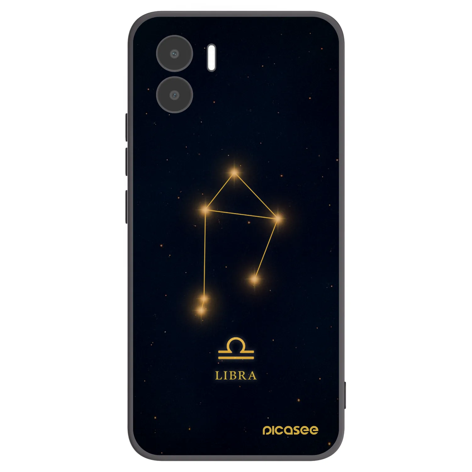 Picasee crna silikonska maskica za Xiaomi Redmi A1 - LIBRA