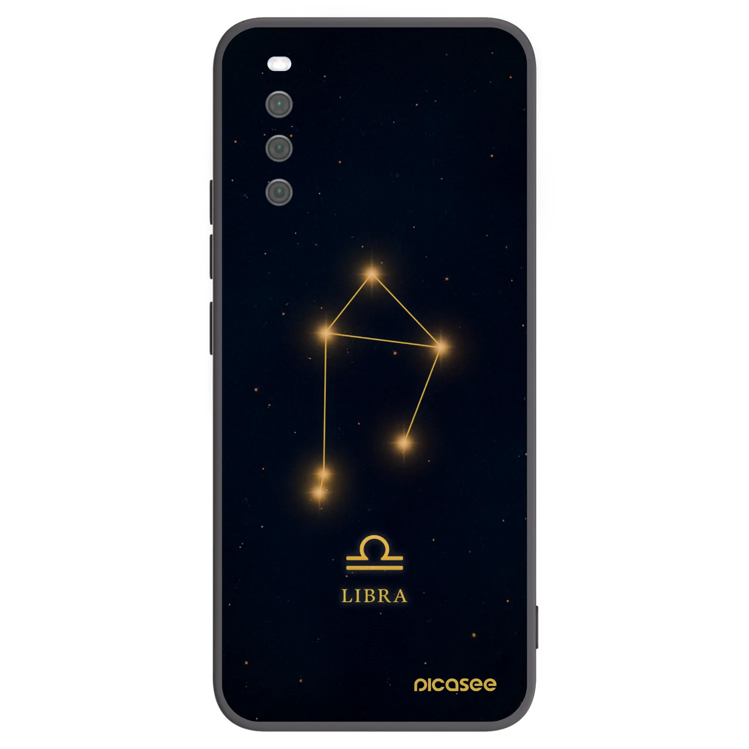 Picasee crna silikonska maskica za Sony Xperia 10 III - LIBRA