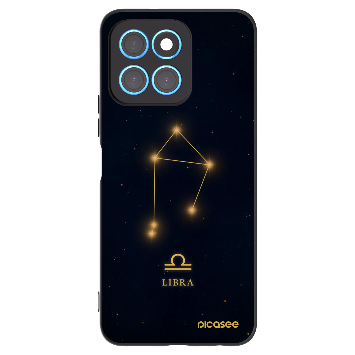 Picasee crna silikonska maskica za Honor X6 - LIBRA