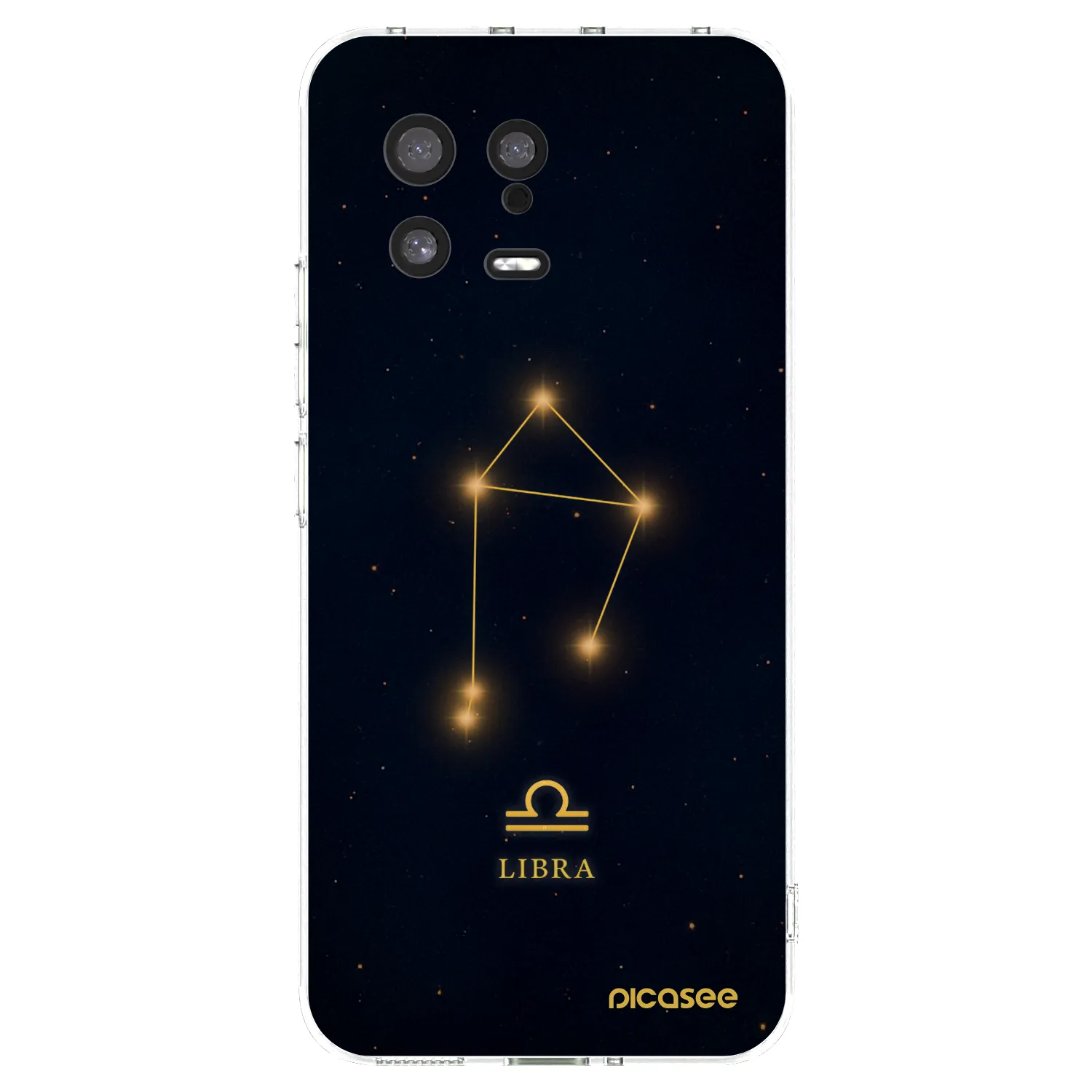 Picasee silikonska prozirna maskica za Xiaomi 13 - LIBRA
