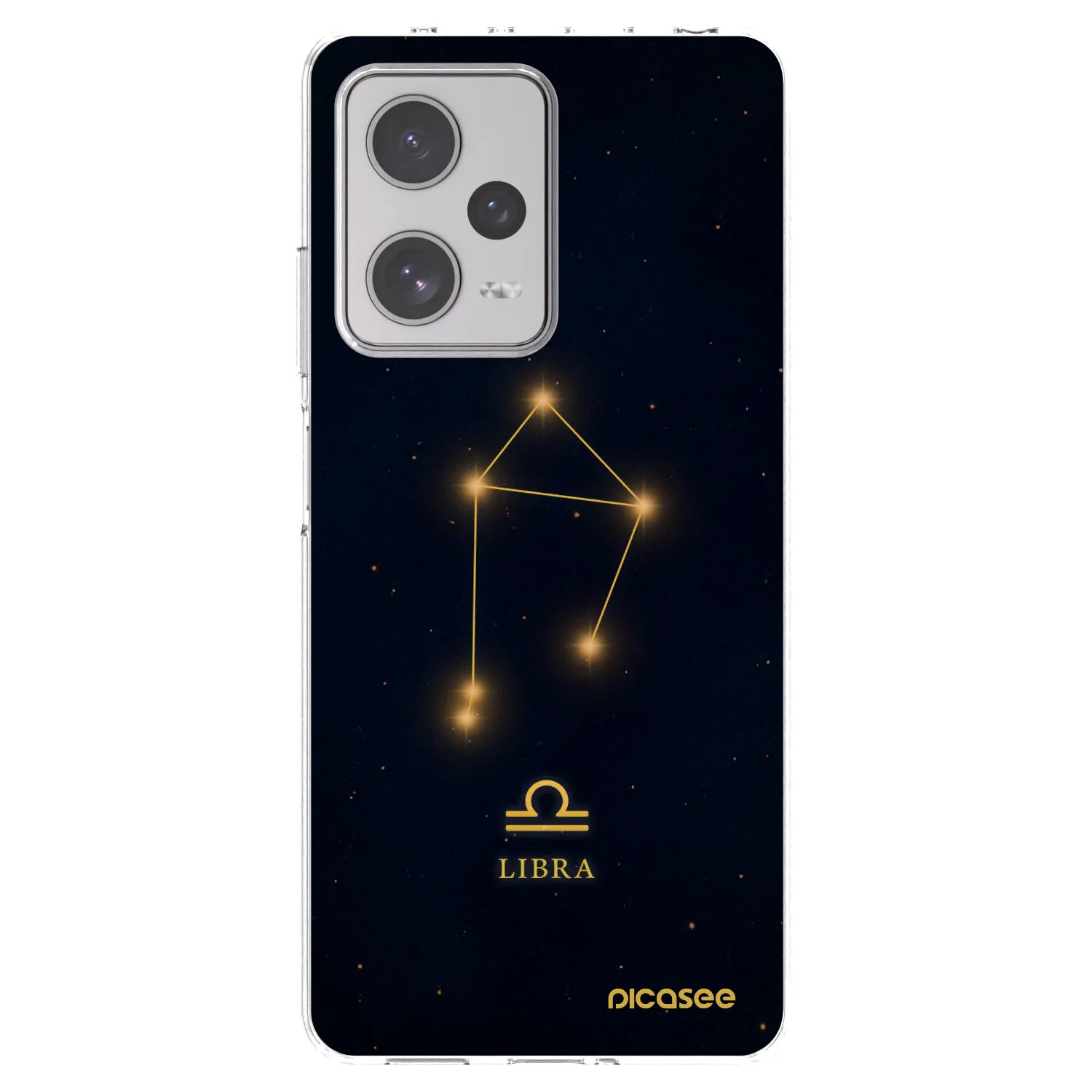 Picasee silikonska prozirna maskica za Xiaomi Redmi Note 12 Pro+ 5G - LIBRA