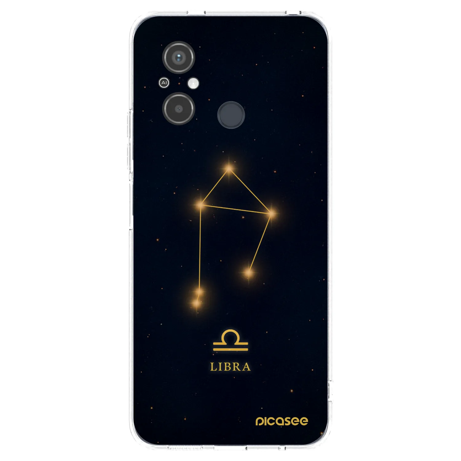 Picasee silikonska prozirna maskica za Xiaomi Redmi 12C - LIBRA