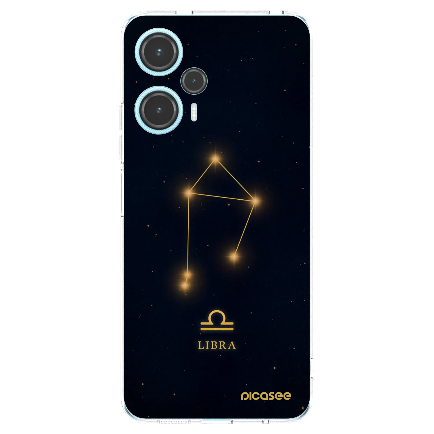 Picasee silikonska prozirna maskica za Xiaomi Poco F5 - LIBRA