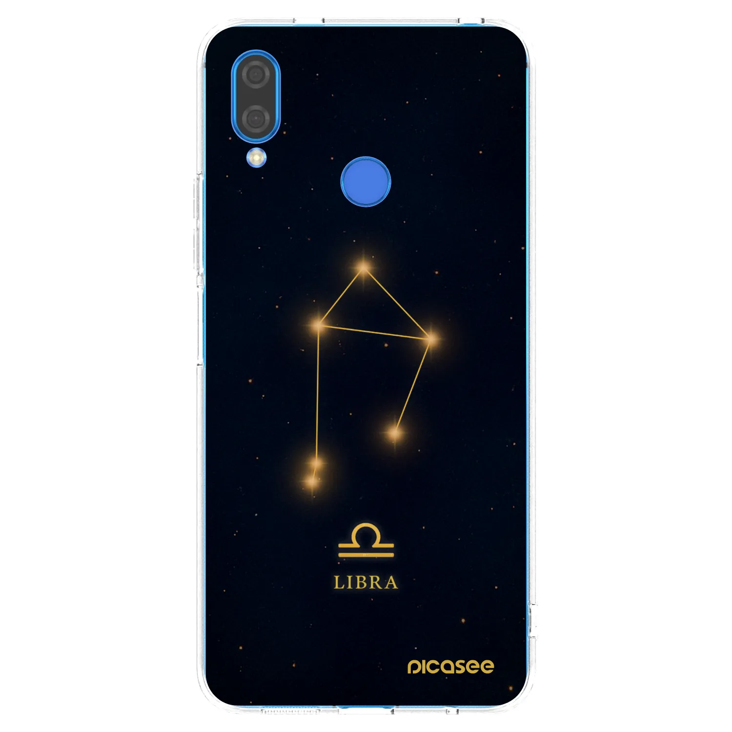 Picasee silikonska prozirna maskica za Huawei Nova 3 - LIBRA
