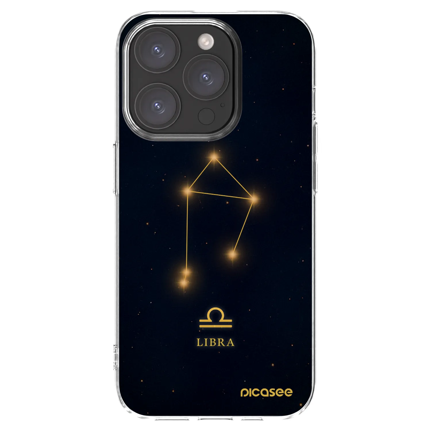 Picasee silikonska prozirna maskica za Apple iPhone 15 Pro - LIBRA