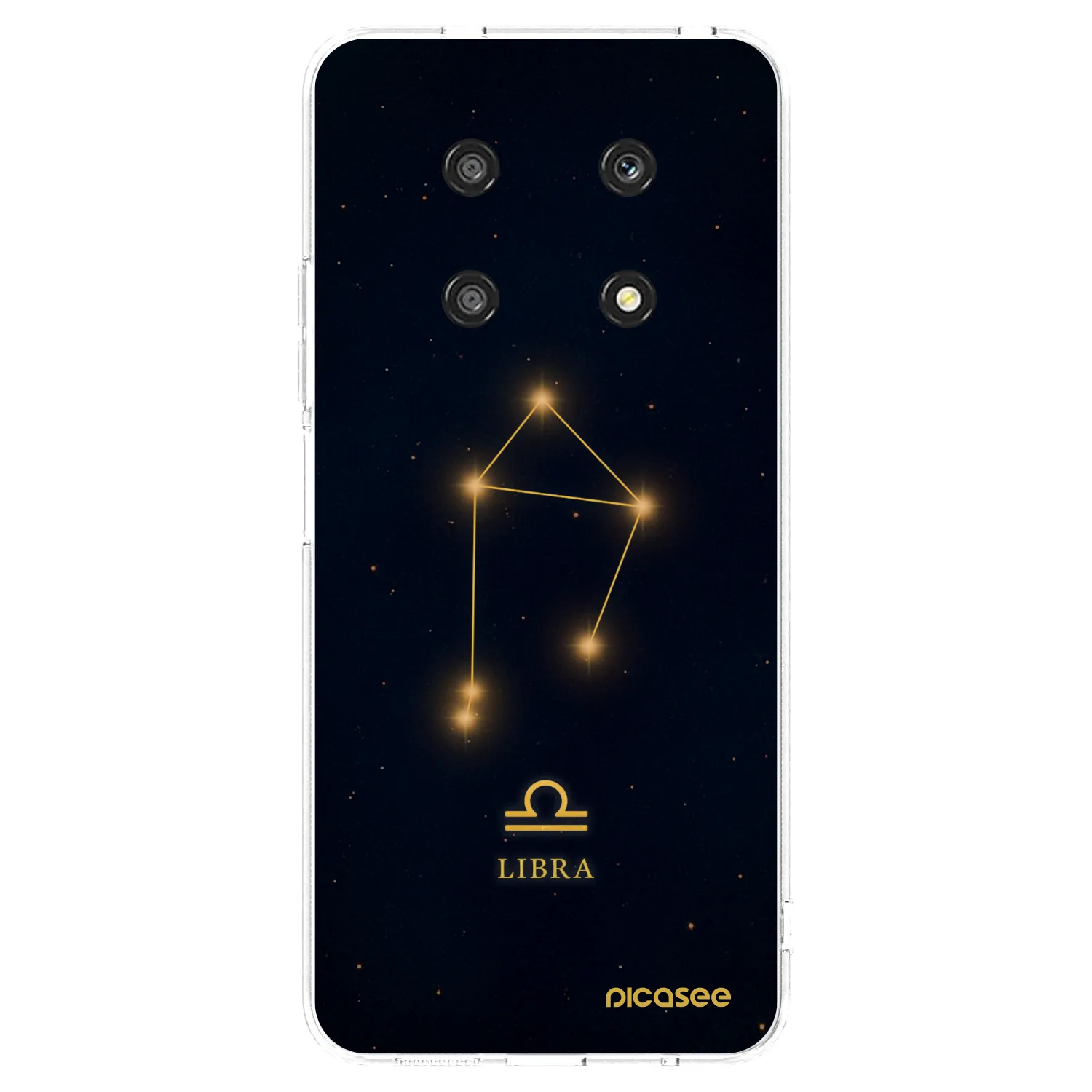 Picasee silikonska prozirna maskica za Honor Magic4 Lite 5G - LIBRA