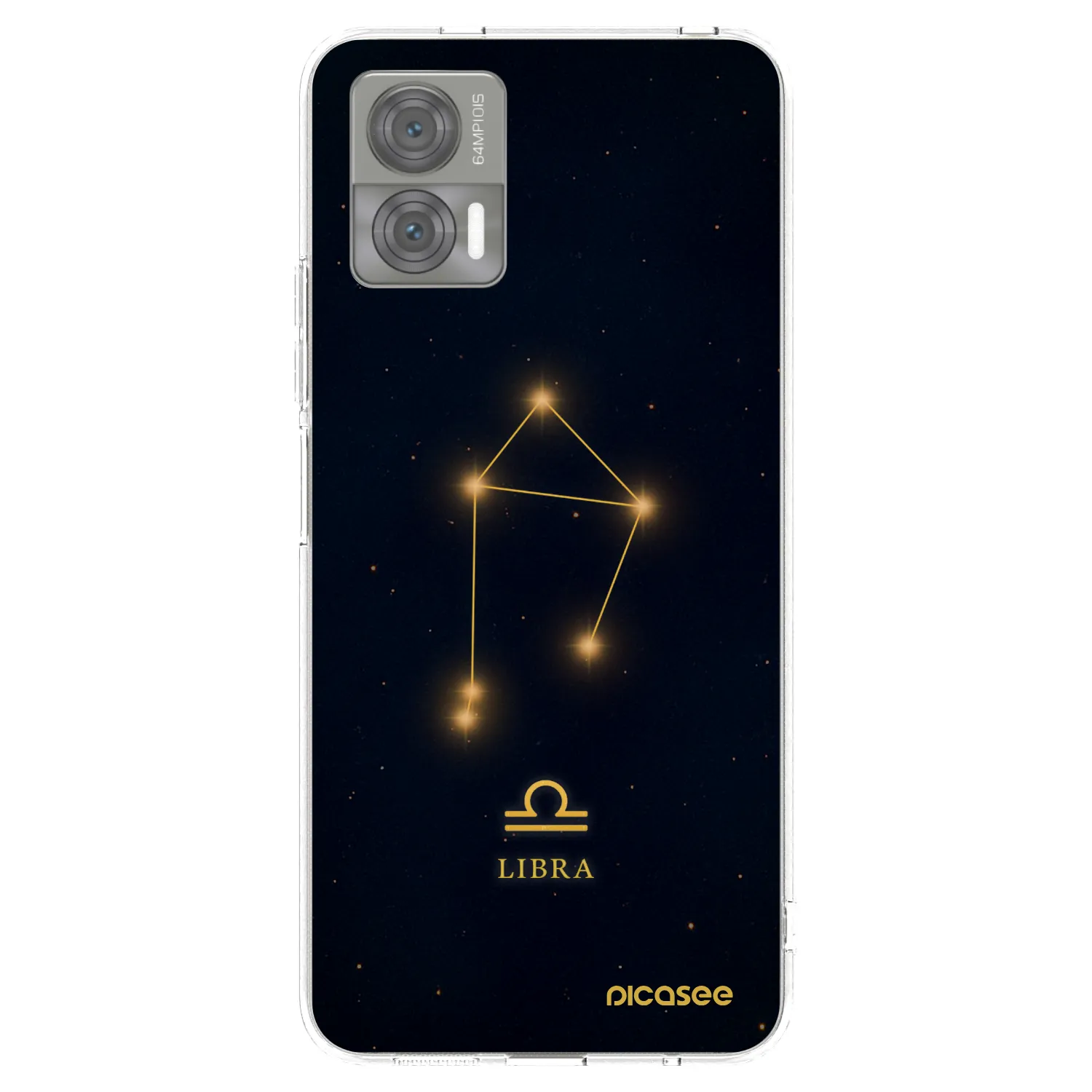 Picasee silikonska prozirna maskica za Motorola Edge 30 Neo - LIBRA
