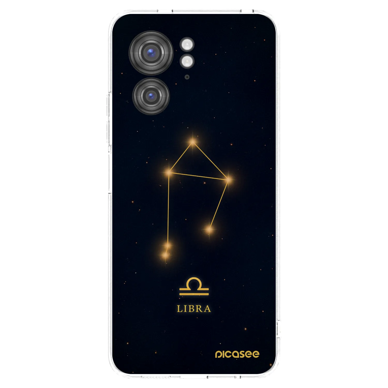 Picasee silikonska prozirna maskica za Motorola Edge 40 - LIBRA