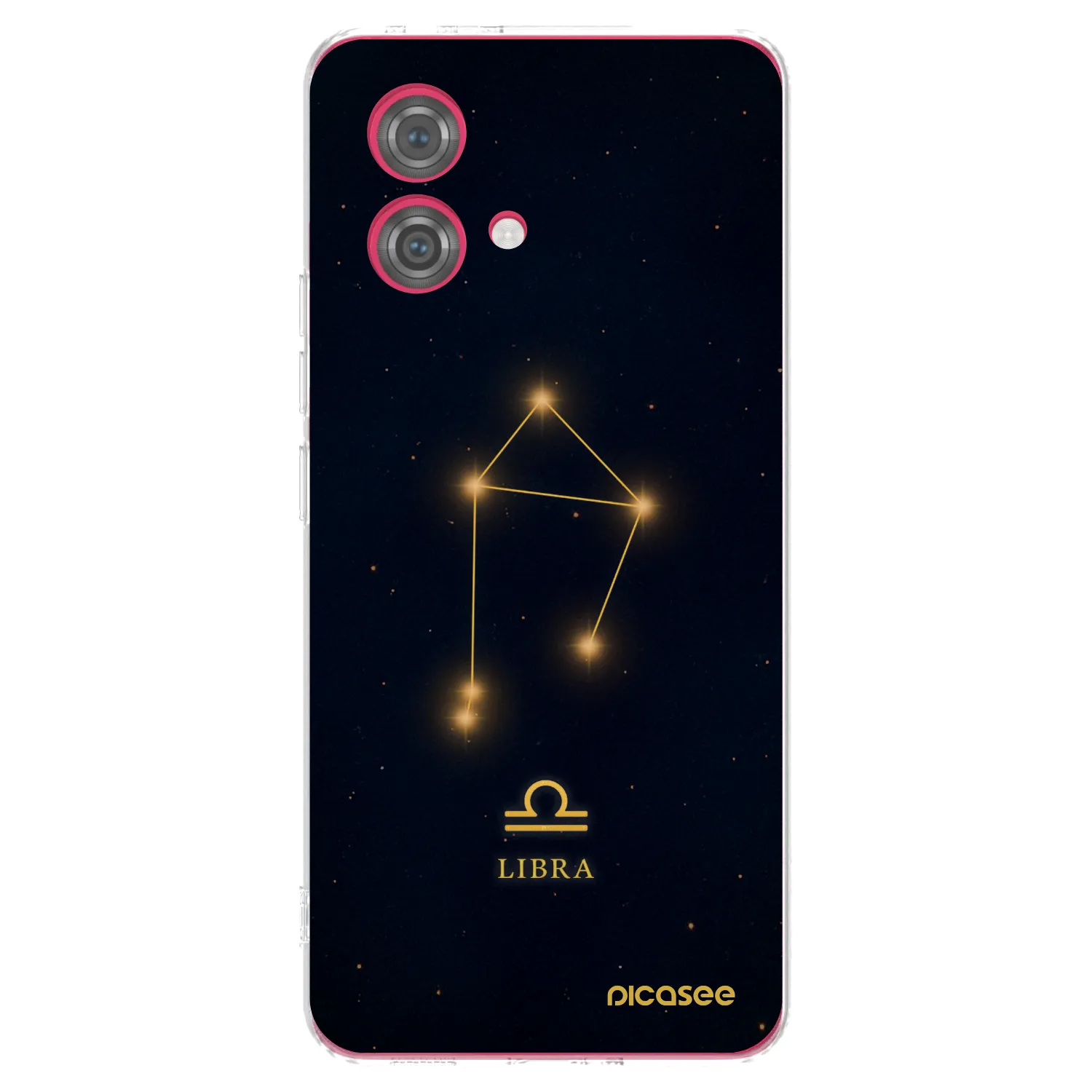 Picasee silikonska prozirna maskica za Motorola Moto G84 5G - LIBRA