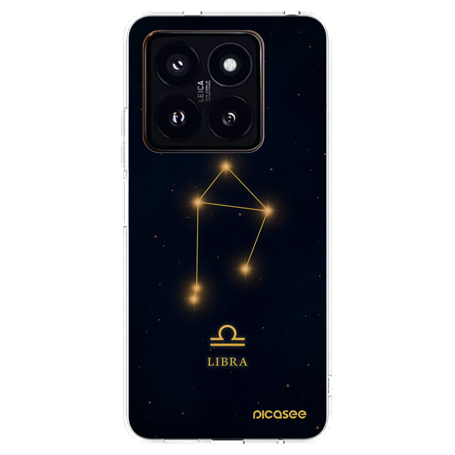 Picasee silikonska prozirna maskica za Xiaomi 14 Pro - LIBRA