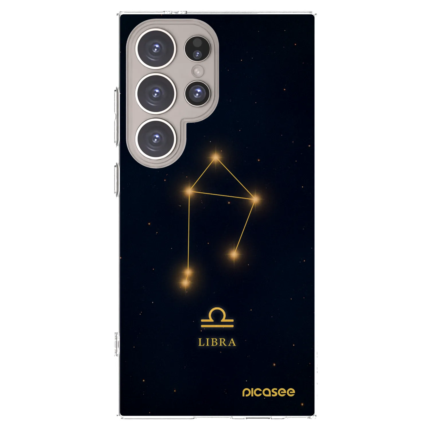 Picasee silikonska prozirna maskica za Samsung Galaxy S24 Ultra S928B 5G - LIBRA