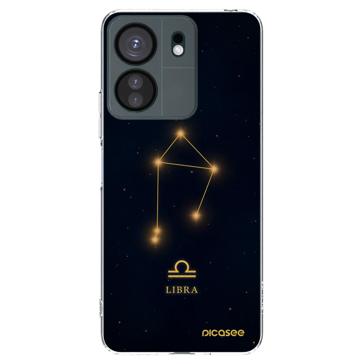 Picasee silikonska prozirna maskica za Xiaomi Redmi 13C 4G - LIBRA
