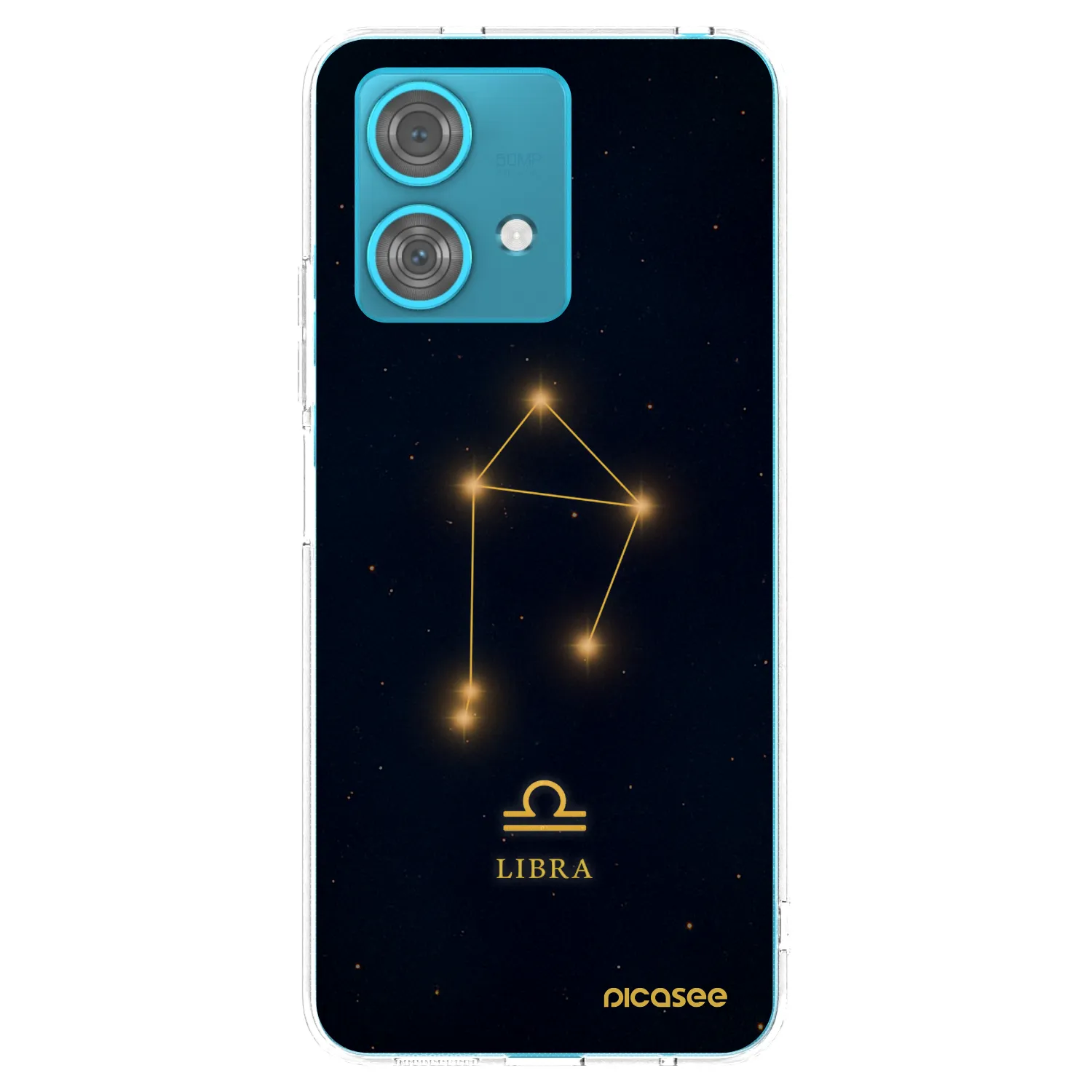 Picasee silikonska prozirna maskica za Motorola Edge 40 Neo - LIBRA