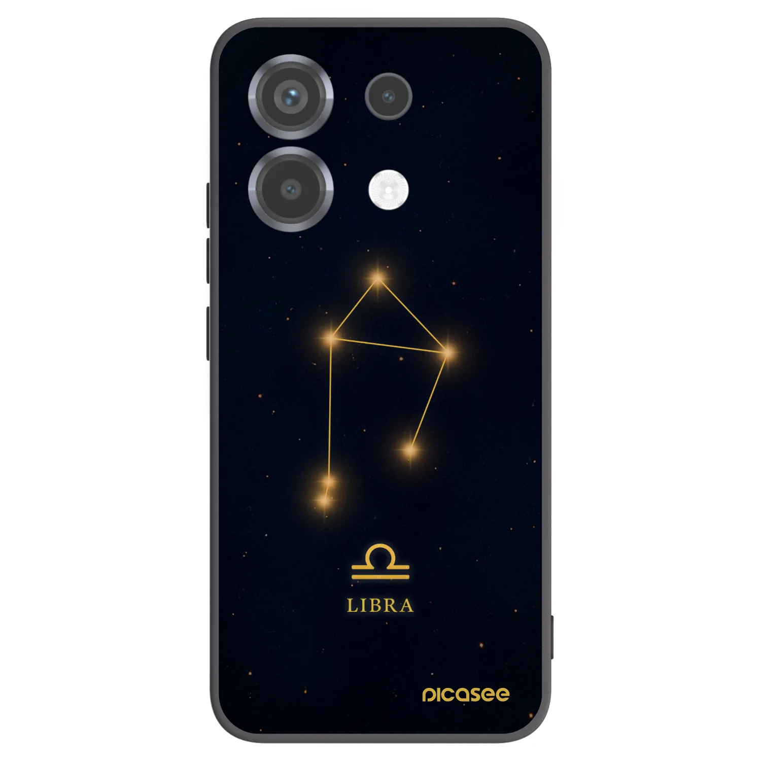 Picasee crna silikonska maskica za Xiaomi Poco X6 - LIBRA