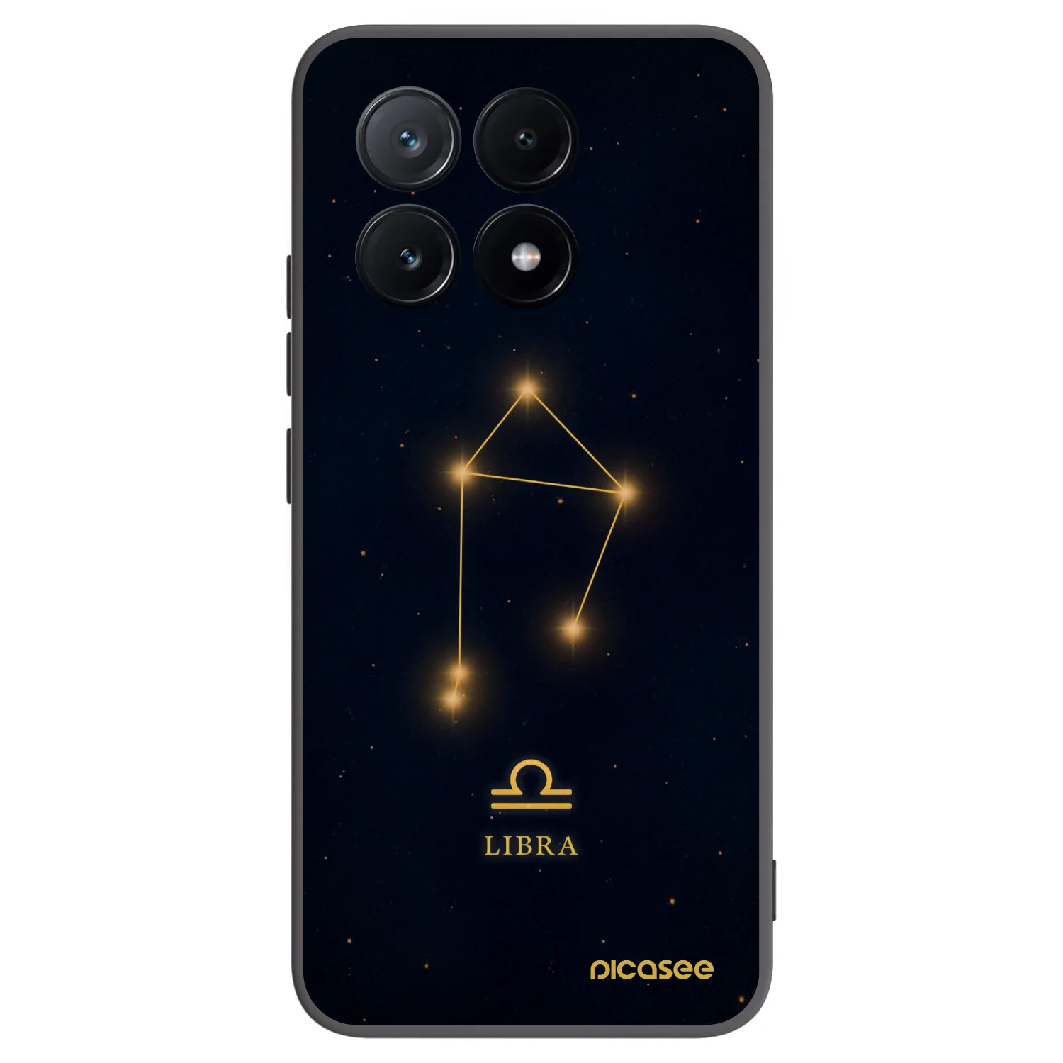 Picasee crna silikonska maskica za Xiaomi Poco X6 Pro - LIBRA